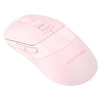 Беспроводная мышь A4tech Fstyler FB50CS Plus Pink, 2000 dpi, Bluetooth 5.0 +2.4 ГГц, Multimedia, Li-on аккумулятор, Slim