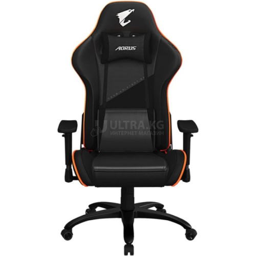 Gaming Chair AGC310 GIGABYTE BLACK 4D Armrest 65mm wheels PVC Leather