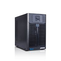 ИБП UPS SVC PTL-3K-LCD, 3000VA (2100W), PTL-серия, LSD, Tel.line, USB (Smart), диапазон работы AVR 145-275D, ,бат 12В/9Ah*4, вентилятор 8см*1, 2 вых, черный