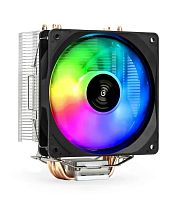 Кулер для процессора Cool Storm T400 Intel LGA1156/1155/1151/1150/1200/1700 and AMD4/AMD5, 1500rpm+-10%, 18dBA, 48CFM, 3pin/4pin, 4 теплотрубки, вентилятор 120мм, 140W TDP Box