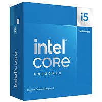 Процессор Intel Core i5-14600KF, LGA1700, 2.6-5.3GHz,24MB Cache L3,EMT64,14 Cores+20 Threads,Tray,no VGA,Raptor Lake
