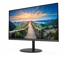 Монитор LCD 27" AOC Q27V4EA, IPS, Black, 2560x1440, 20M:1, 250cd/m2, 178/178, 4ms, 75Hz, HDMI, DP, Headphone out, Speakers 2x2W