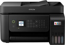 МФУ Epson L5290 (Printer-copier-scaner-fax, A4, 4color, 33/15ppm (Black/Color), 27sec/photo, 64-300g/m2, 5760x1440dpi, 1200x2400 scaner, Fax, LCD 3.7cm, Wi-Fi, USB, LAN)