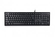 Беспроводная клавиатура Delux DLK-1900OGB, мембранная , ультратонкая, 2.4ГГц, 104btns, waterproof, Анг/Рус/Каз, Чёрный