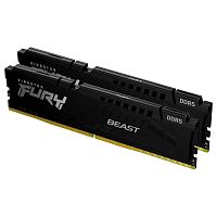 Оперативная память DDR5 32GB (2x16GB) PC-41600 (5200MHz) KINGSTON FURY BEAST BLACK KF552C40BBK2-32