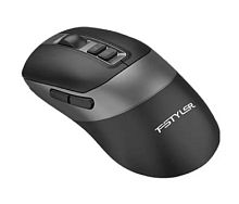 Беспроводная мышь A4tech Fstyler FB50CS Plus Black, 2000 dpi, Bluetooth 5.0 +2.4 ГГц, Multimedia, Li-on аккумулятор, Slim