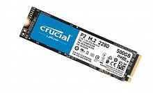 Твердотельный накопитель SSD 500GB Crucial [CT500P2SSD8] P2 NVMe m2(2280), Read/Write up 2300/940MB/s
