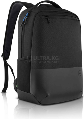 Рюкзак для ноутбука Dell Pro Slim Backpack PO1520PS Черный 15" Black Водоотталкивающая ткань. Смягчающие наплечные ремни с регулировкой, встроенный органайзер, вентилируемая спинка, боковые карманы для бутылки/зонта, застежка молния.