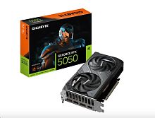 Видеокарта RTX 5050 Gigabyte GeForce RTX™ 5050 WINDFORCE OC 8GB GDDR6, Engine clock 2587MHz, Memory clock 20000MHz, 128Bit, 2xDP, 2xHDMI [GV-N5050WF2OC-8GD]