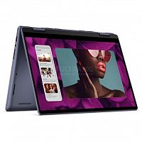 Ноутбук Dell Inspiron x360 2in1 7445 AMD Ryzen 5 8640HS(up to 4.9GHz) 24GB DDR5, 512GB NVMe, 14" WUXGA IPS Touch, AMD 760M, Type-C, WF, BT, WIN11H, скан. отп. пальц, клав. с подсв, En-Ru, темно синий