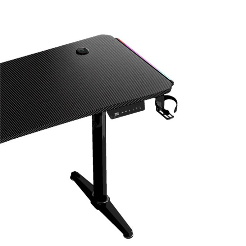 Gaming Desk AD-D-DD1-1600-08-B AndaSeat Xtreme Pro Carbon Fiber Texture Tabletop USB фото 2