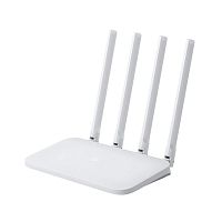 Беспроводной маршрутизатор Xiaomi Mi Router 4C Global Edition, 2 порта LAN 10/100 Мбит/с, 1 порт WAN 10/100 Мбит/с, 4 внешние антенны, Wi-Fi 2.4 ГГц (до 300 Мбит/с), белый [DVB4231GL]