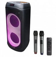 Microlab Party Speaker PT802 50W RGB LED, Bluetooth,4400mAH, 3.5mm Line in, USB, Remote