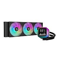 DEEPCOOL LP360 ARGB 120*3 FAN, 14x14 MATRIX LED DISPLAY, LGA20xx/1700/1200/115*/AMD