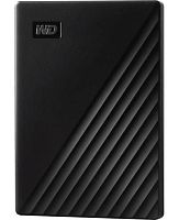 Внешний жесткий диск 5TB Western Digital My Passport USB 3.2 [WDBPKJ0050BBK-WESN]