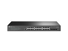 Коммутатор сетевой TP-LINK Omada SG3428 (4xSFP 1Gb/s, 24x1Gb/s, /56Gbps, Omada) 28.4 W