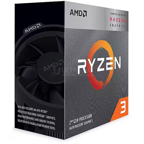 Процессор AMD Ryzen 3 3200G (3.6-4.0GHz), AM4, 4MB CacheL3, 4 Cores + 4 Threads, Radeon™ Vega 8 Graphics , Tray Процессор AMD Ryzen 3 3200G (3.6-4.0GHz), AM4, 4MB CacheL3, 4 Cores + 4 Threads, Radeon™ Vega 8 Graphics , Tray