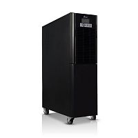 ИБП UPS SVC PTS-6KL-LCD, Мощность 6кВА/6кВт, PTS-серия, On-Line, LCD\RS-232, SMART, Диапазон работы AVR: 110-288В, Бат.: 12В/7Ач*16шт., Клеммная колодка, Вентилятор: 12см*1шт., Чёрный (2 года на устройство, 1 год на аккумуляторы)