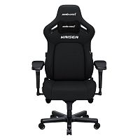 Gaming Chair AD12YDDC-L-20-B-CF AndaSeat Kaiser 4 L BLACK 5D Armrest 65mm wheels PVC Fabric
