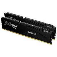 Оперативная память DDR5 32GB (2x16GB) PC-44800 (5600MHz) KINGSTON FURY BEAST BLACK EXPO[KF556C36BBEK2-32]