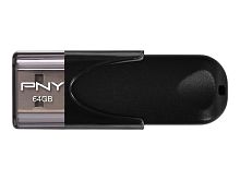 Накопитель на флеш памяти 64GB USB2.0 PNY Attache4 [FD64GATT4-EF]