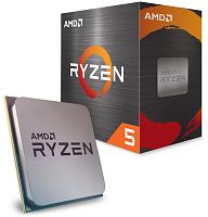 Процессор AMD Ryzen™ 5 5600 3.5Ghz (4.4Ghz Turbo), AM4, 6 Cores, 12 Threads, 32MB L3, Discrete Graphics Card Required, 65W Tray