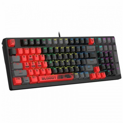 Клавиатура игровая A4tech Bloody S98-RED USB, механическая, 1,8м