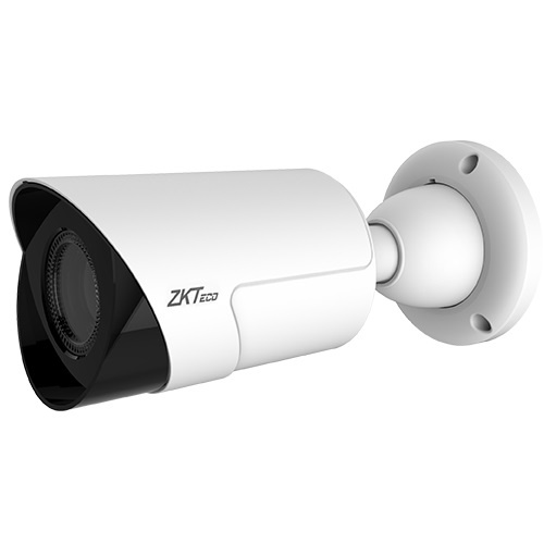 Видеокамера цилиндрическая  ZKTECO BS-855L12K 1/2.7" CMOS; 5MP (2560*1920)@15fps; H.265+/H.265/H.264; IR Range 10-20m; Fixed Lens 3.6mm; DWDR, 3D DNR, IVA; PoE; IP67 IP Camera EZ series Mini Bullet