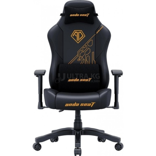 Gaming Chair AD18Y-14-B-PV/C AndaSeat Phantom 3 Tiger BLACK 2D Armrest 60mm wheels PVC Leather