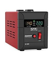Automatic Voltage Regulator SVC R-2000, 2000VА, Индикация режимов работы, Диапазон:140-260В, 2 вых., 1.2 м