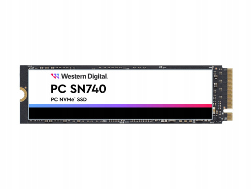 Твердотельный накопитель SSD 512GB Western Digital PC SN740 M.2 2242 NVMe PCIe Gen4x4 Read , Write - 2400, 950MB -без упаковки Твердотельный накопитель SSD 512GB Western Digital PC SN740 M.2 2242 NVMe PCIe Gen4x4 Read , Write - 2400, 950MB -без упаковки