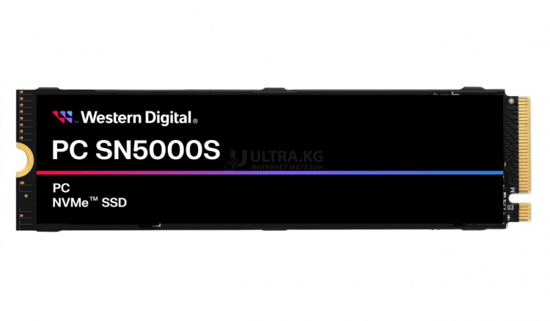 Твердотельный накопитель SSD 512GB Western Digital PC SN5000S M.2 2280 NVMe PCIe Gen4x4 -без упаковки Твердотельный накопитель SSD 512GB Western Digital PC SN5000S M.2 2280 NVMe PCIe Gen4x4 -без упаковки