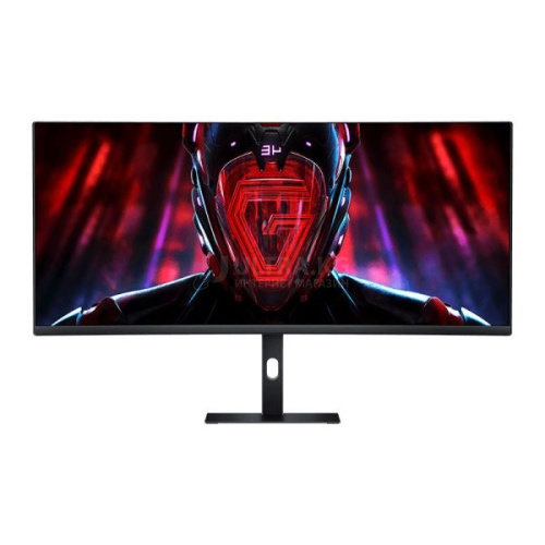 Монитор LCD 34" Xiaomi Redmi C34WQDA-RG Curved, VA, 3440×1440, 180Hz, 3500:1, 400cd/m2, 1ms, 178/178, 2xHDMI, 2xDP, выход на наушники [C34WQDA-RG]