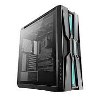 DEEPCOOL EATX GENOME III BLACK w/o PSU Type-C,4xUSB3.0 + 420mm LIQUID COOLING+3×140мм,5,5"LCD