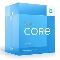 Процессор Intel Core i3-13100, LGA1700, 3.4-4.5GHz, 12MB Cache L3, UHD Intel® 730, EMT64,4 Cores + 8 Threads, Tray, Raptor Lake