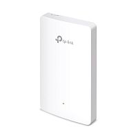 Точка доступа TP-Link EAP615-Wall(EU) AX1800 Dual-Band, 574MB/s 2.4GHz, 1201MB/s 5GHz, 1x1Gb/s Uplink, 3x1Gb/s + POE, 4 antennas, VLAN, MU-MIMO, Omada