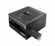 Блок питания 750W Thermaltake, Smart BX1 SE, ATX, 80 PLUS® Bronze, APFC , 20+4 pin, 4+4pin, 6 Sata, 4 Molex, 1 FDD, 2 PCI-E 6+2 pin, Вентилятор 12 см, Кабель питания, Чёрный [PS-SPD-0750NNSABE-2]