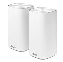 Mesh Wi-Fi система ASUS CD6(W-2-PK) AC1500 Dual-Band, 867Mb/s 5GHz+600Mb/s 2.4GHz, 3xLAN 1Gb/s, 4 antennas, Aimesh, ASUS Router APP, AIProtection