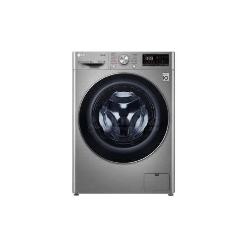 Стиральная машина LG F2V5GG2S стирка 8,5 кг, сушка 5 кг, с паром, серебро