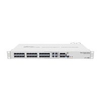Коммутатор MikroTik CRS328-4C-20S-4S+RM 16MB FLASH, 4xCombo (GbE/SFP), 20xSFP, 4xSFP+, RouterOS v5/SwitchOS