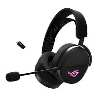 Беспроводные наушники с микрофоном ASUS TUF ROG PELTA, 2.4Ghz, 20-20KHz, -40dB, 32Ohm, микрофон 100Hz - 10KHz, RGB