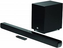 Звуковая система JBL SB270 SOUND BAR_ HOME CINEMA 2.1 SOUND BAR WITH WIRELESS SUBWOOFER, 4.2 Bluetooth, Dolby Atmos®,USB, Wi-Fi, HDMI, Optical, Черный [JBLSB270BLKUK]