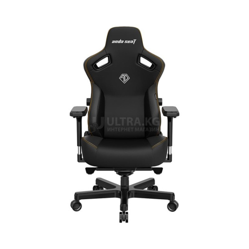 Gaming Chair AD12YDC-XL-01-B-PV/C AndaSeat Kaiser 3 XL BLACK 4D Armrest 65mm wheels PVC Leather