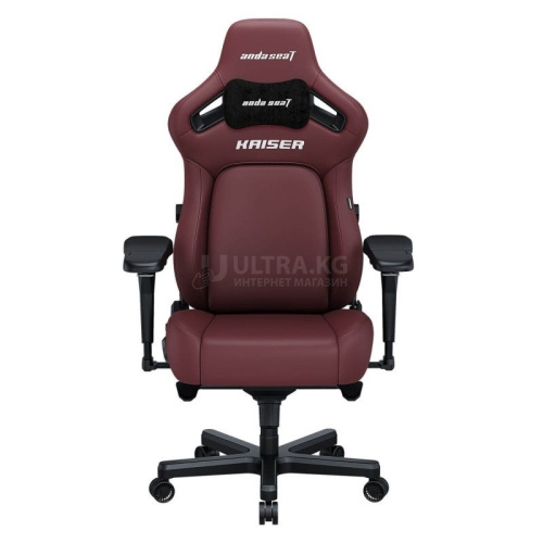 Gaming Chair AD12YDDC-XLL-20-A-PV/C AndaSeat Kaiser 4 XL MAROON 5D Armrest 65mm wheels PVC Leather