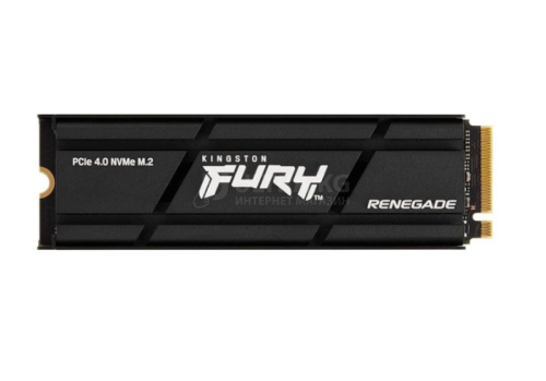 SSD KINGSTON Fury Renegade 1TB SFYRSK (с радиатором) M.2 2280 NVMe PCIe 4.0