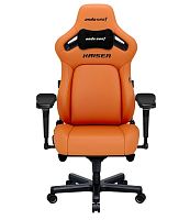 Gaming Chair AD12YDDC-L-20-O-PV/C AndaSeat Kaiser 4 L ORANGE 5D Armrest 65mm wheels PVC Leather