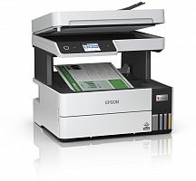 МФУ Epson L6460 (Printer-copier-scaner, A4, 37/23ppm (Black/Color), 64-95g/m2, 4800x1200dpi, 1200×2400 scaner, LCD 2.4", Duplex, ADF, USB, Wi-Fi, LAN