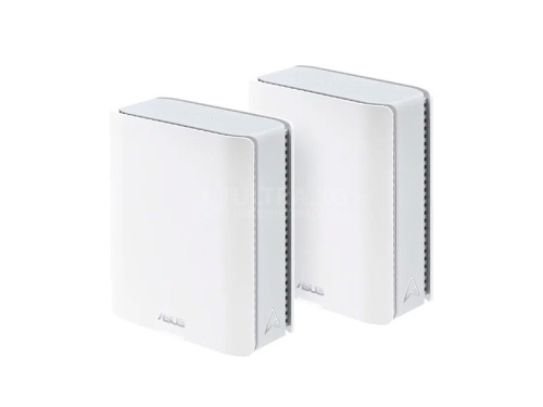 Mesh Wi-Fi система ASUS BD4(W-2-PK) 802.11be, 2882 Mb/s 5 GHz + 688 Mb/s 2.4 GHz, 2×2 MIMO, 2×2.5G WAN/LAN, 4 внутр. антенны, Quad-Core 1.5