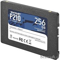 Твердотельный накопитель SSD 256GB Patriot P210 2.5" SATA III TLC 3D, Read/Write up 500/400MB/s, 30000 IOPS [P210S256G25]