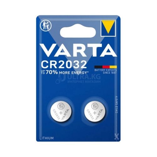 Батарейка Varta CR 2032 ELECTRONICS 2шт